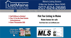 Desktop Screenshot of listmaine.com